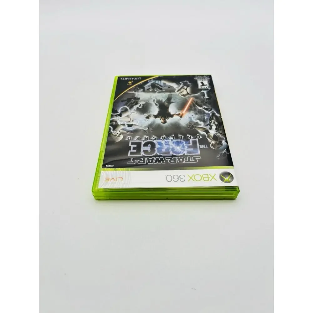Star Wars: The Force Unleashed (Microsoft Xbox 360, 2008) CIB Complete / Tested